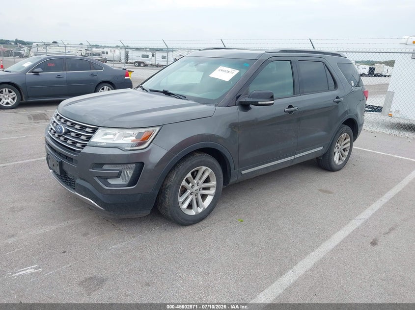 Vin: 1fm5k7dh8hga37871, lot: 46101294, ford explorer xlt 20172