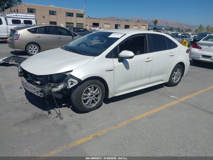 2020 Toyota Corolla Hybrid Le JTDEBRBE7LJ009659 photo 1
