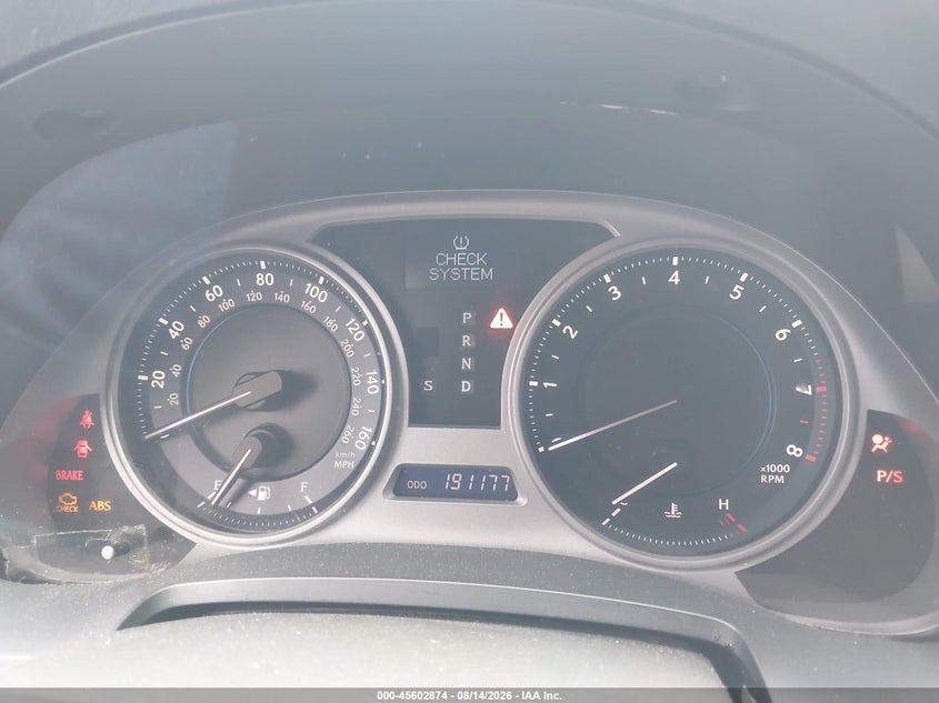 2007 LEXUS IS 250 auction photo 7