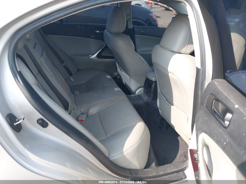 2007 LEXUS IS 250 auction photo 8