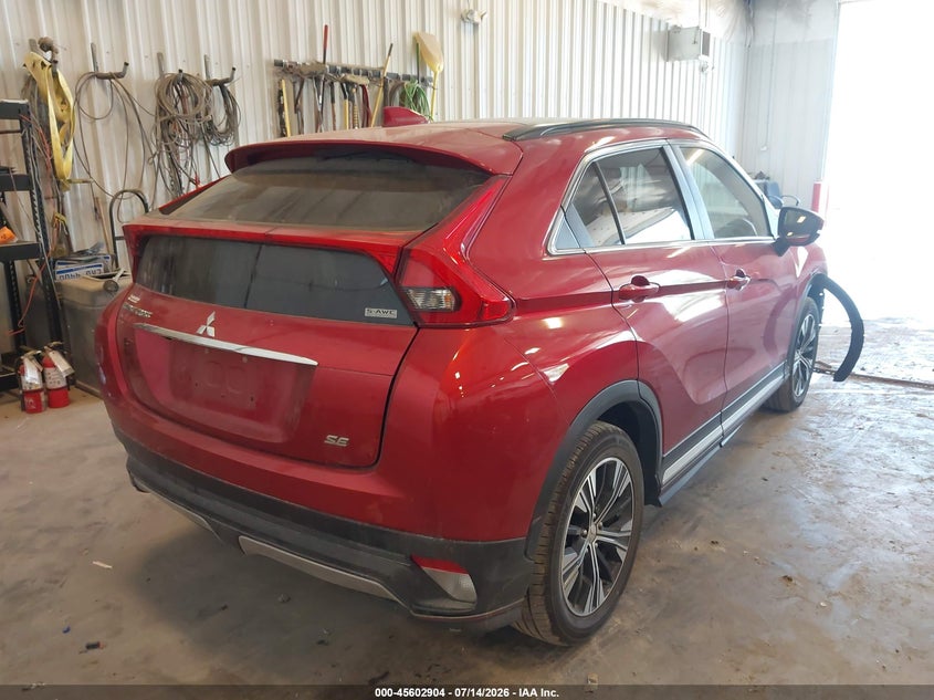 Vin: ja4at5aa2lz002228, lot: 46101327, mitsubishi eclipse cross se 1.5t awc 20204