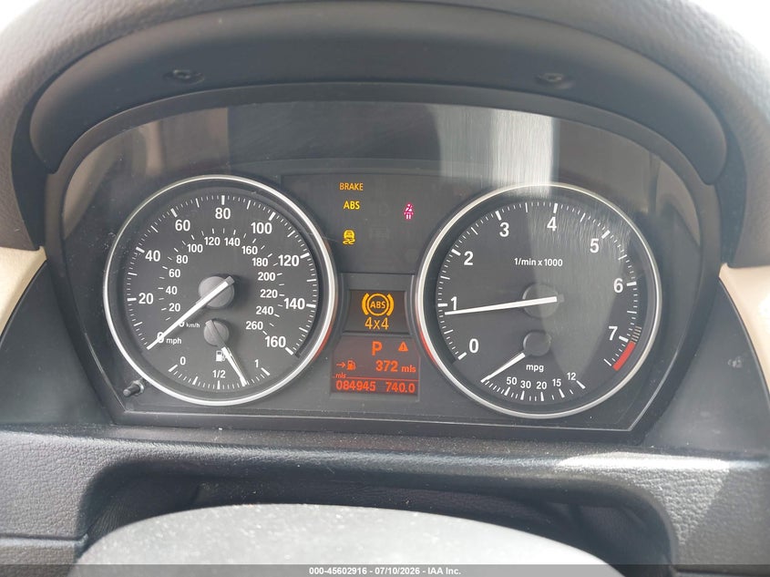 2013 BMW X1 xDrive28I VIN: WBAVL1C52DVR83084 Lot: 45602916