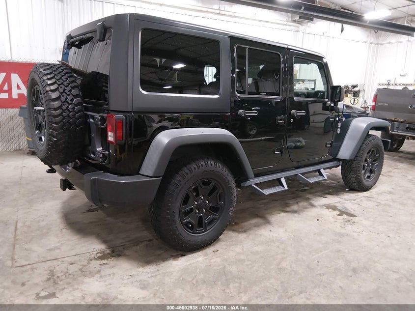 2017 Jeep Wrangler Unlimited Willys Wheeler VIN: 1C4HJWDG1HL572683 Lot: 45602938