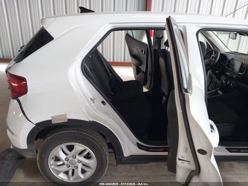 2021 Hyundai Venue Se VIN: KMHRB8A30MU066602 Lot: 45602939