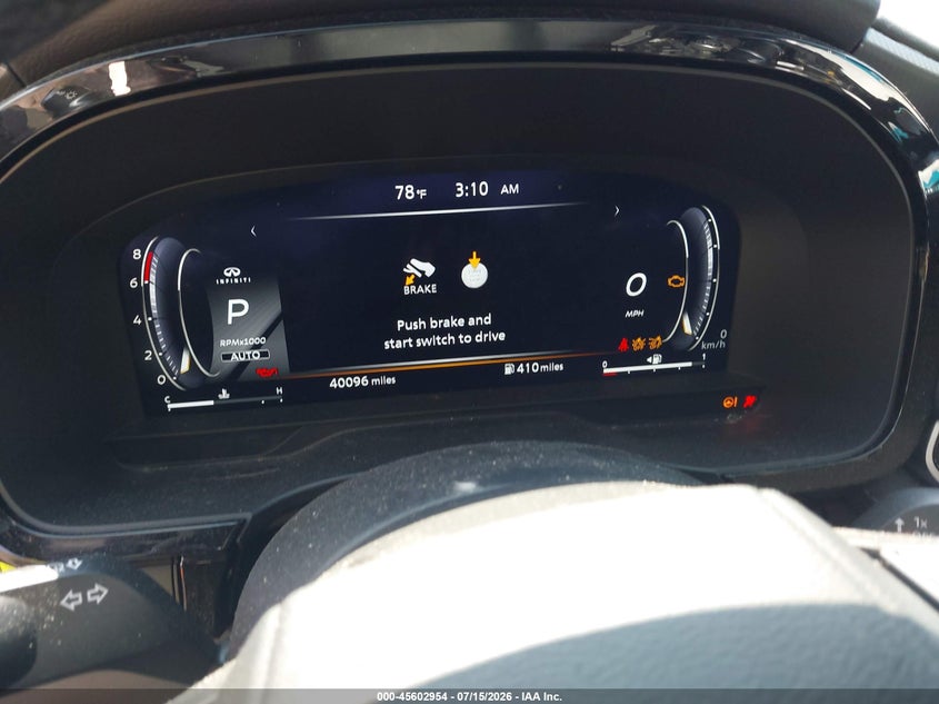 2025 Infiniti Qx60 Luxe Awd VIN: 5N1AL1FS9SC331022 Lot: 45602954