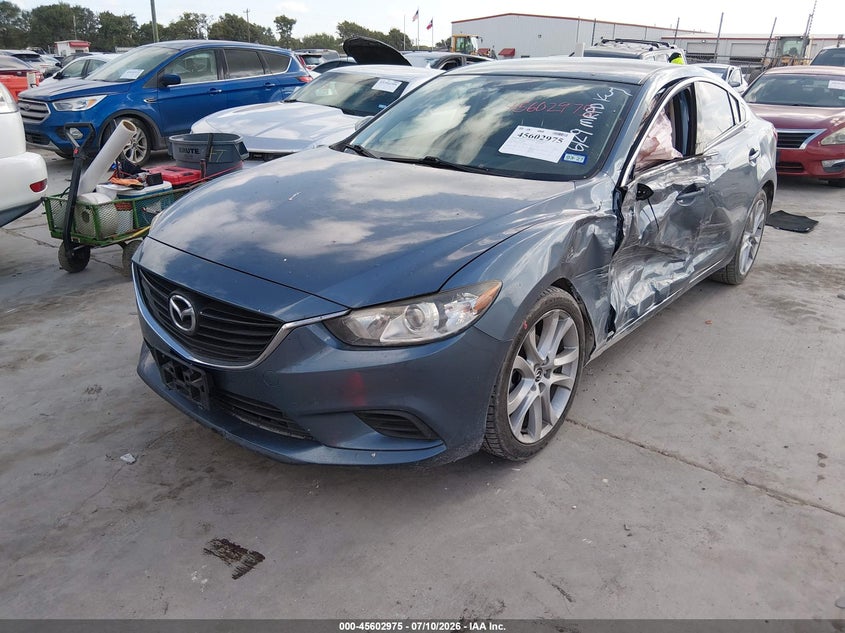Vin: jm1gj1v55g1421657, lot: 46101398, mazda mazda6 i touring 20162