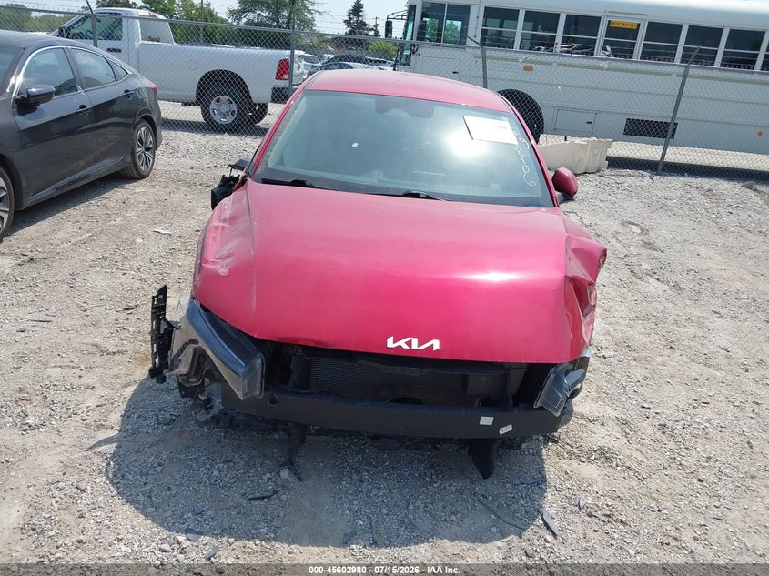 2025 Kia K4 Lxs VIN: 3KPFT4DE4SE018106 Lot: 45602980