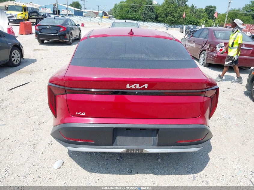 2025 Kia K4 Lxs VIN: 3KPFT4DE4SE018106 Lot: 45602980