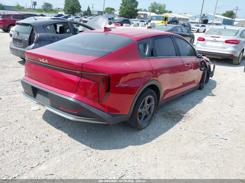 Vin: 3kpft4de4se018106, lot: 46101403, kia k4 lxs 20254