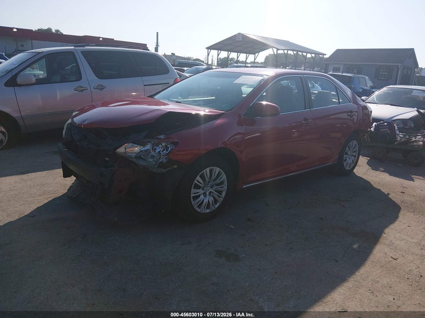 2013 Toyota Camry, Front End, IAAI, VIN 4T4BF1FK4DR277837 — photo 2