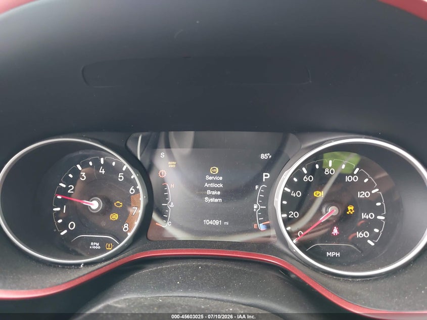 2018 JEEP COMPASS SPORT UTILITY VEHICLE 2.4L I-4 VVT, 180HP