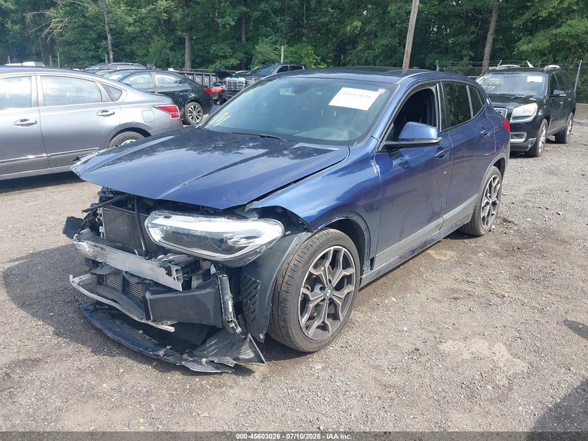 2018 BMW X2, Normal Wear & Tear, IAAI, VIN WBXYJ5C36JEF81923 — photo 2