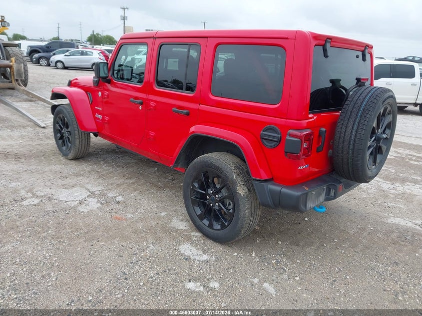2024 JEEP WRANGLER 4XE auction photo 3