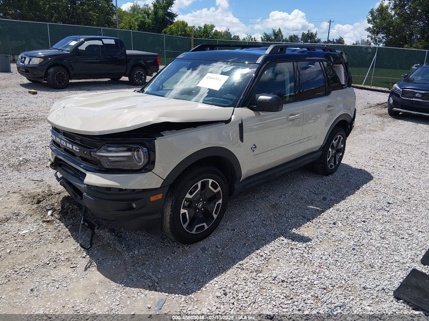 2024 Ford Bronco Sport Outer Banks VIN: 3FMCR9C63RRF72857 Lot: 45603046