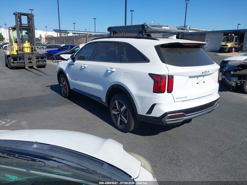 Vin: 5xyrh4lf5pg160306, lot: 46101470, kia sorento ex 20233