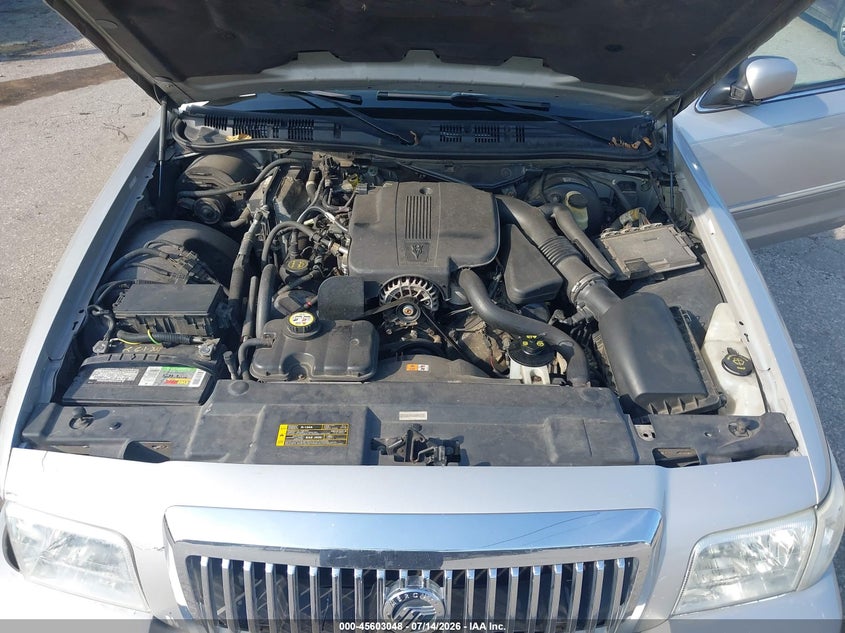 2008 Mercury Grand Marquis Ls VIN: 2MEHM75V58X627132 Lot: 45603048
