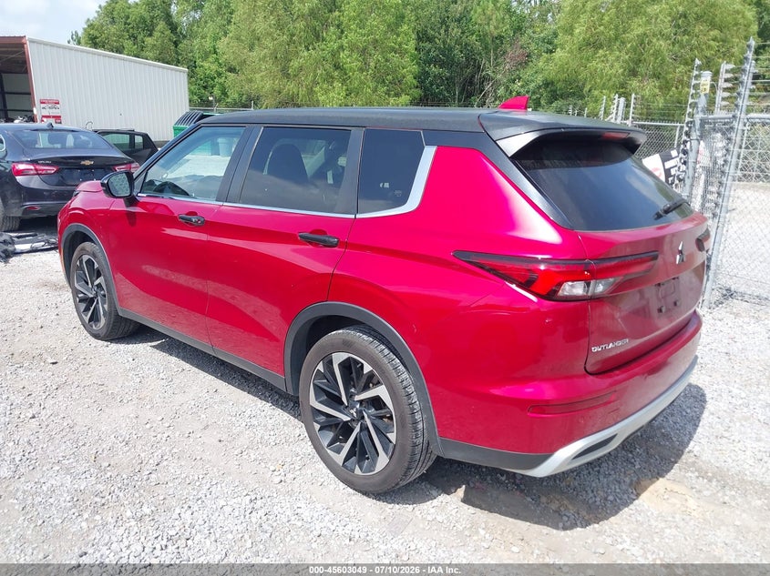 Vin: ja4j3ua87nz040774, lot: 46101472, mitsubishi outlander black edition 2wd/se 2.5 2wd/se launch edition 2wd 20223