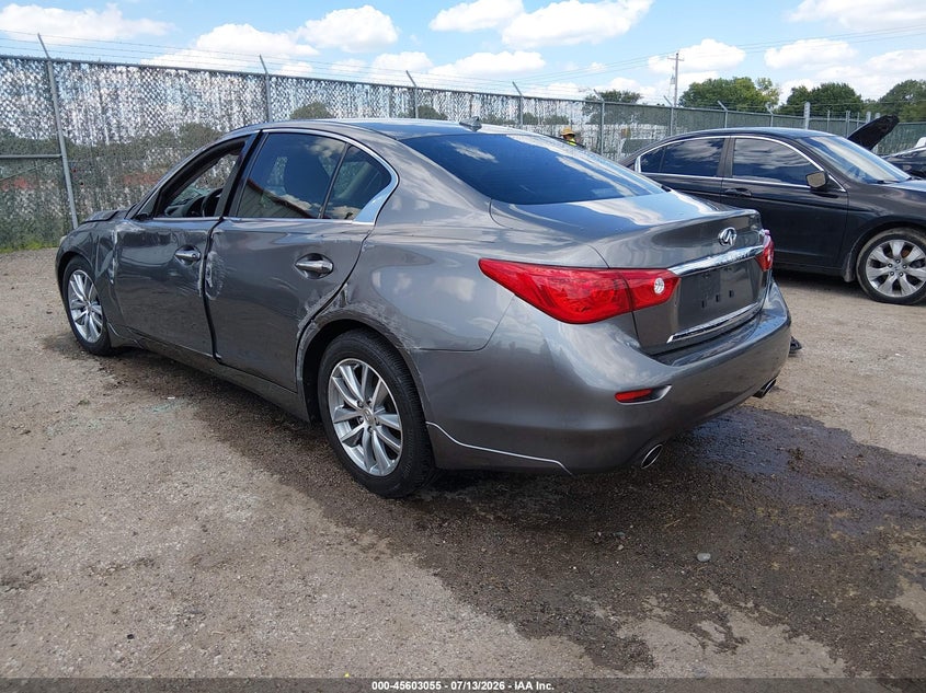 Vin: jn1bv7ap6fm348761, lot: 46101478, infiniti q50 premium 20153