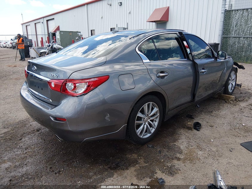 Vin: jn1bv7ap6fm348761, lot: 46101478, infiniti q50 premium 20154