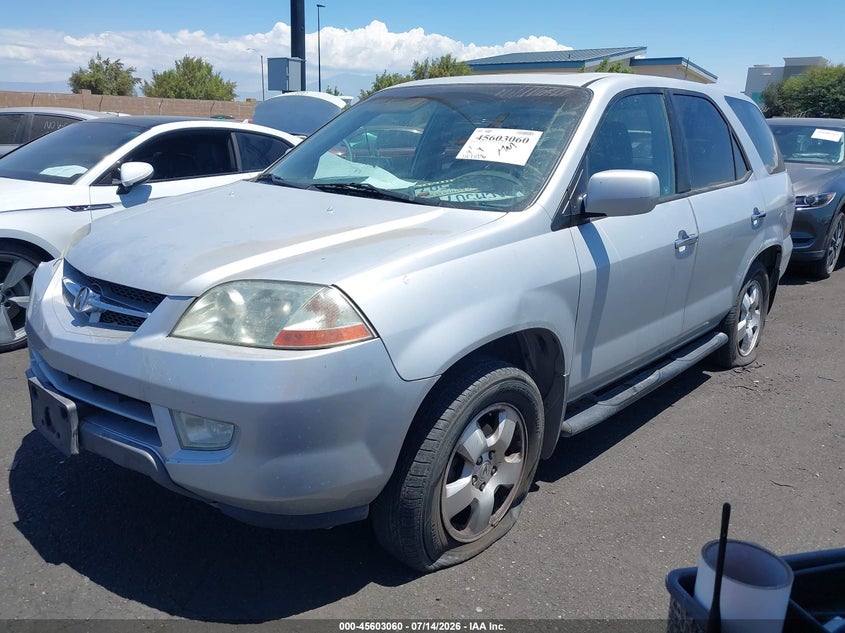 2003 Acura Mdx VIN: 2HNYD18293H507072 Lot: 45603060