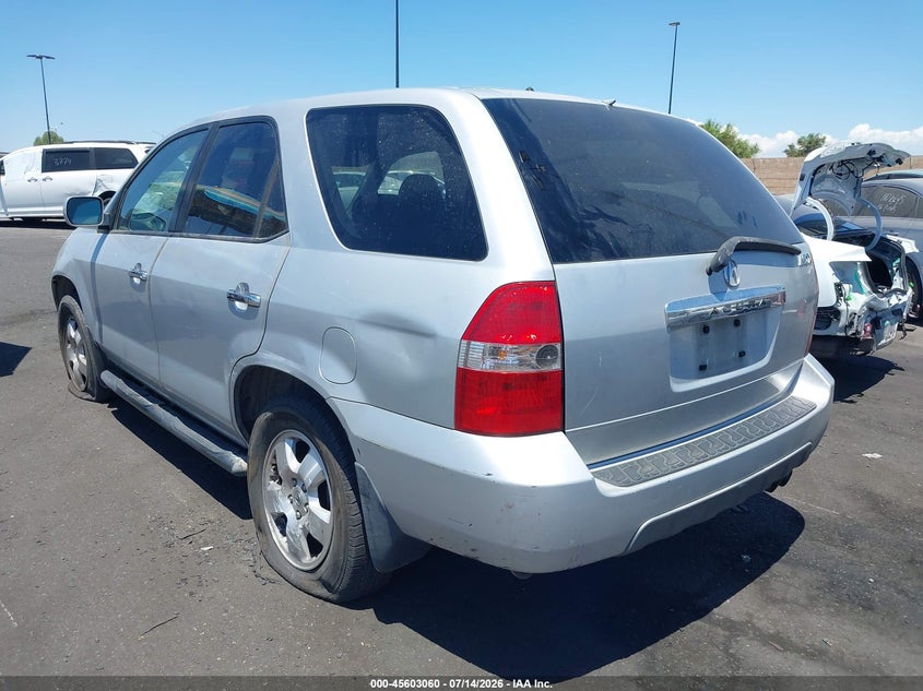 2003 Acura Mdx VIN: 2HNYD18293H507072 Lot: 45603060