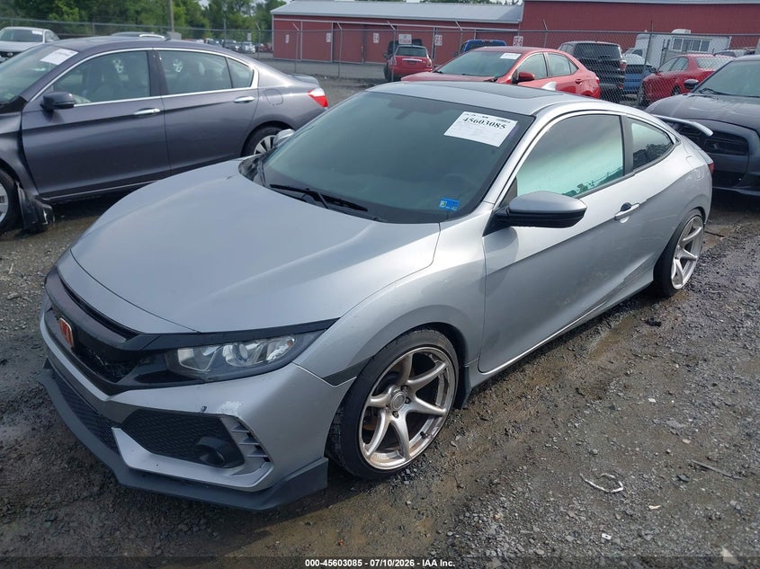 2018 Honda Civic, Пошкодження двигуна, IAAI, VIN 2HGFC3A59JH757328 — фото 2