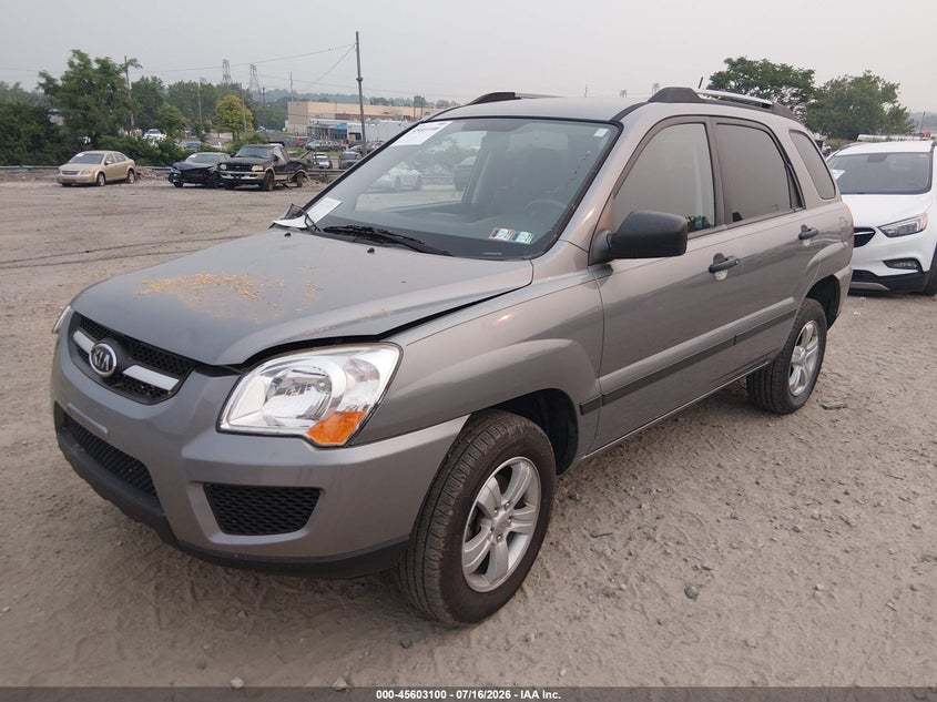 Vin: kndkg3a44a7692277, lot: 46101523, kia sportage lx 20102