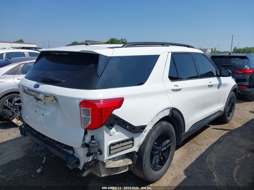 Vin: 1fmsk7dh4mga61355, lot: 46101537, ford explorer xlt 20214