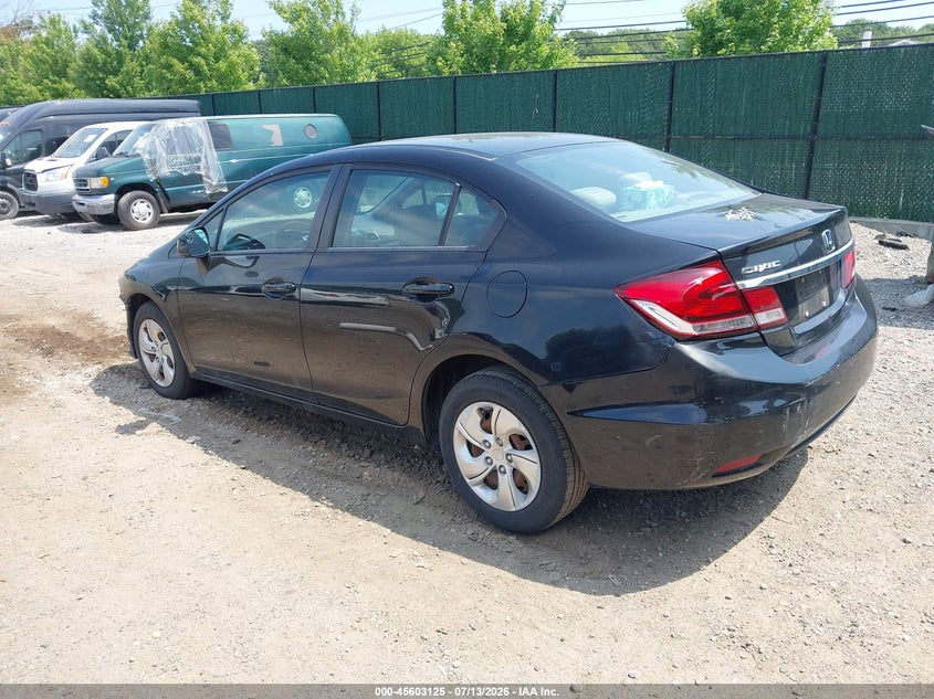 2013 HONDA CIVIC auction photo 3