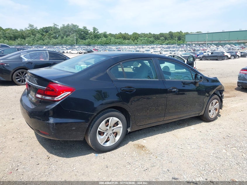 2013 HONDA CIVIC auction photo 4