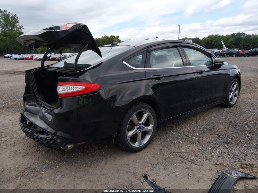 Vin: 3fa6p0hr7dr110015, lot: 46101558, ford fusion se 20134