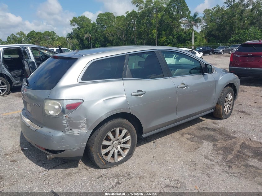 Vin: jm3er2b56b0376485, lot: 46101581, mazda cx-7 i sport 20114