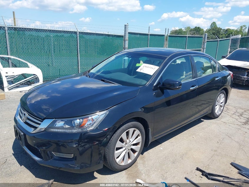 Vin: 1hgcr2f89da034189, lot: 46101585, honda accord ex-l 20132