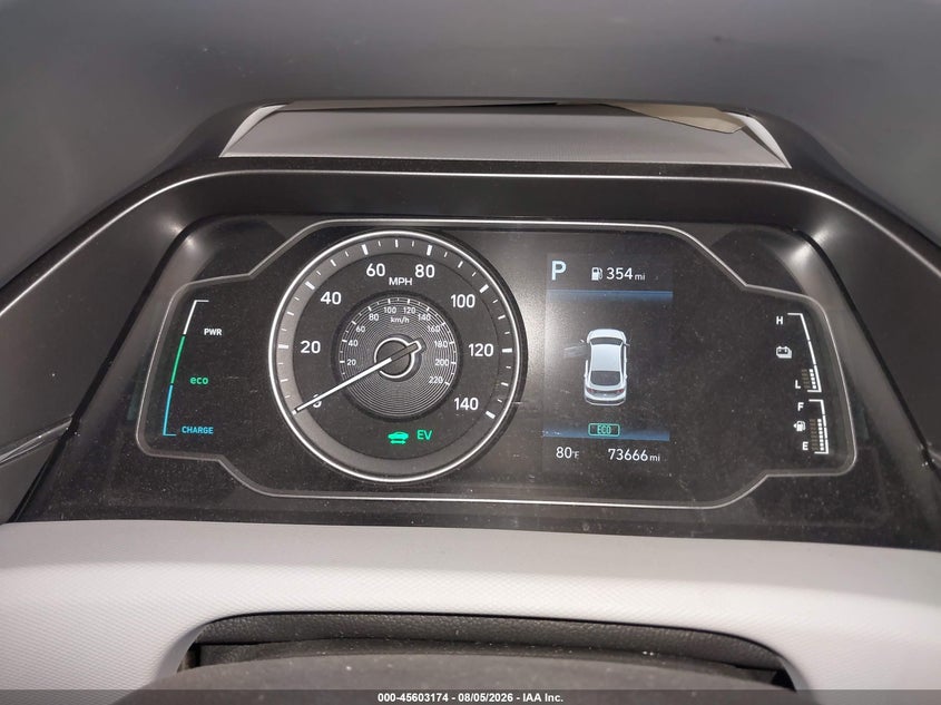 2020 HYUNDAI IONIQ HYBRID auction photo 7