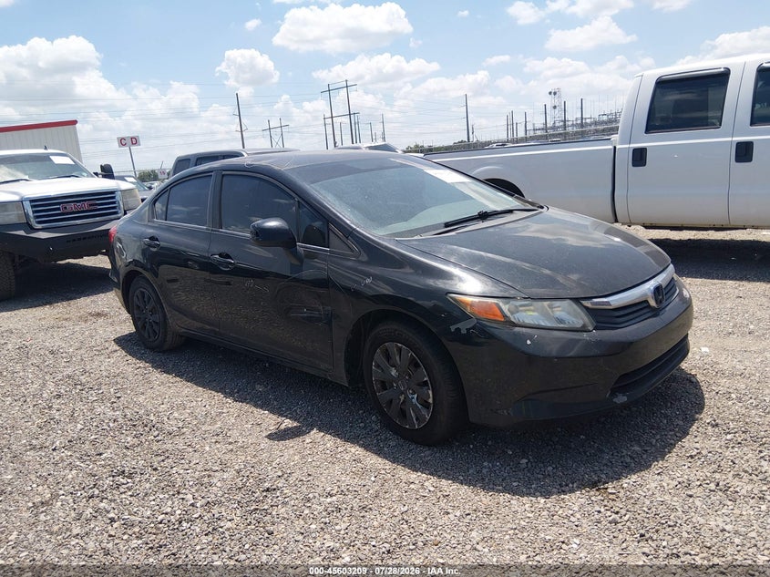 Vin: 19xfb2f50ce318926, lot: 46101632, honda civic lx 2012 img_1