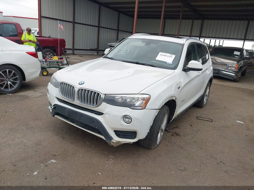 Vin: 5uxwx9c50g0d75030, lot: 46101642, bmw x3 xdrive28i 20162