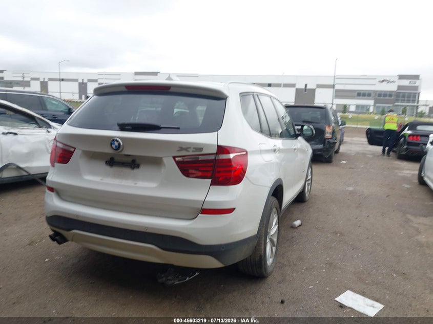 Vin: 5uxwx9c50g0d75030, lot: 46101642, bmw x3 xdrive28i 20164