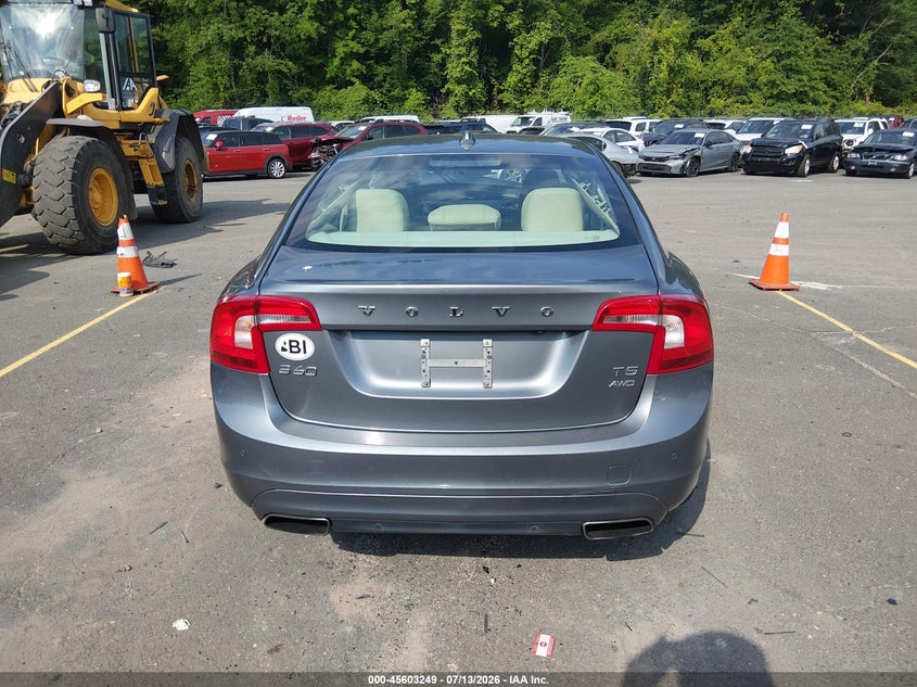 2016 Volvo S60 T5 Premier VIN: YV1612TK8G2393562 Lot: 45603249