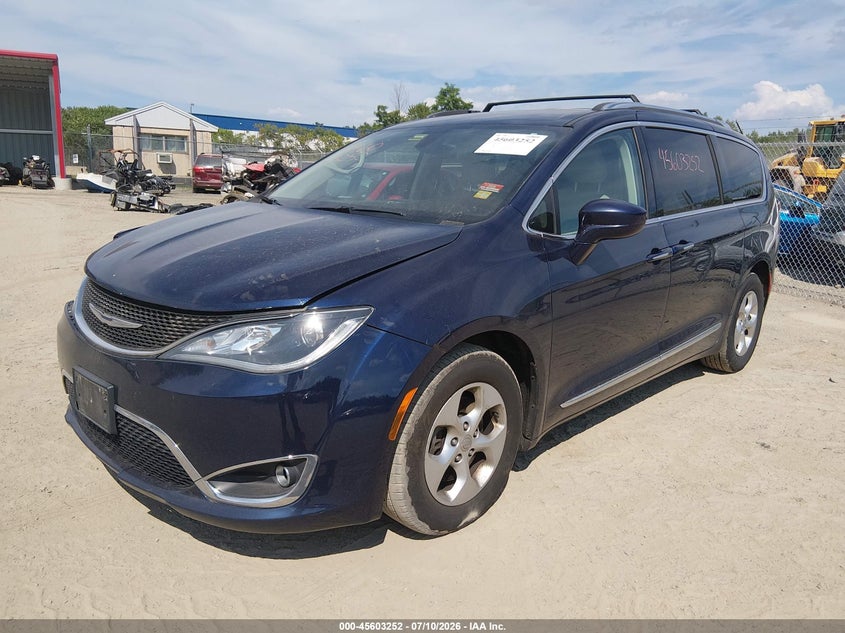 Vin: 2c4rc1eg8hr556004, lot: 46101675, chrysler pacifica touring-l plus 20172
