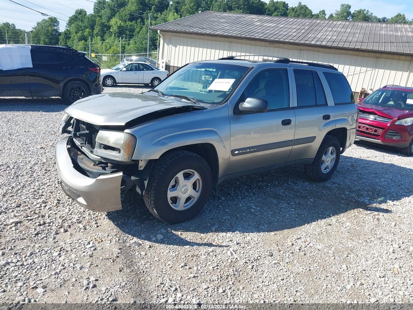 CHEVROLET TRAILBLAZER 2003 VIN 1GNDT13S532343110