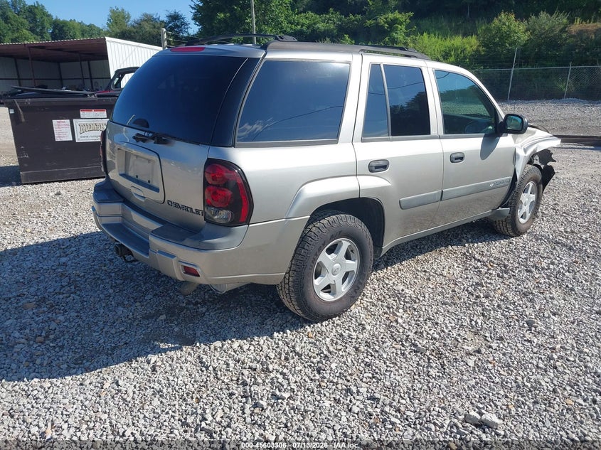 CHEVROLET TRAILBLAZER 2003 VIN 1GNDT13S532343110