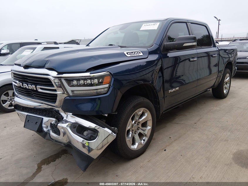 Vin: 1c6rreft1ln386373, lot: 46101730, ram 1500 lone star  4x2 5'7 box 20202