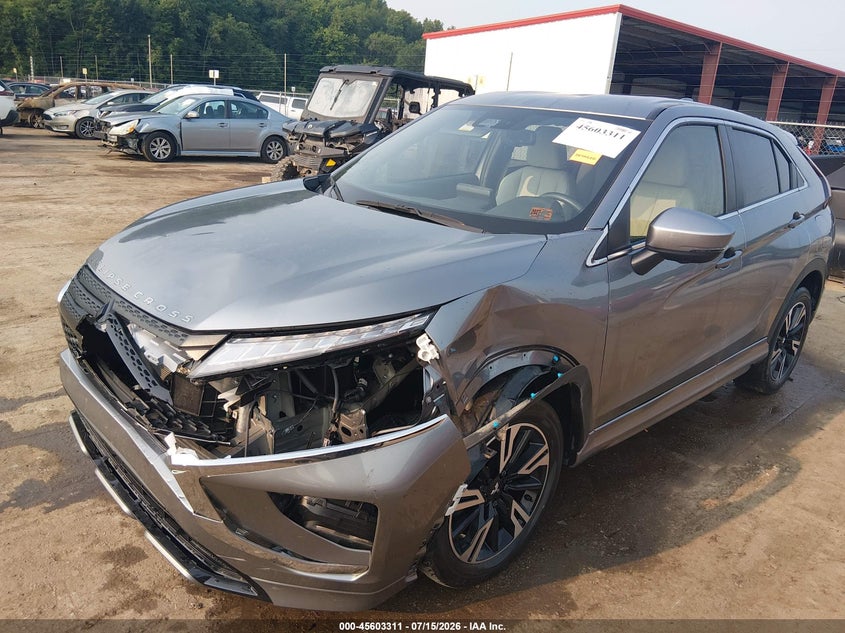 Vin: ja4atwaa6rz062365, lot: 46101734, mitsubishi eclipse cross se s-awc/sel s-awc 20242