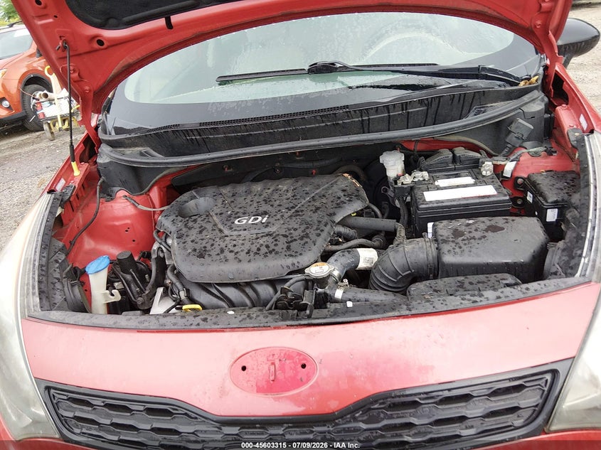 KIA RIO 2013 VIN KNADM5A31D6131336
