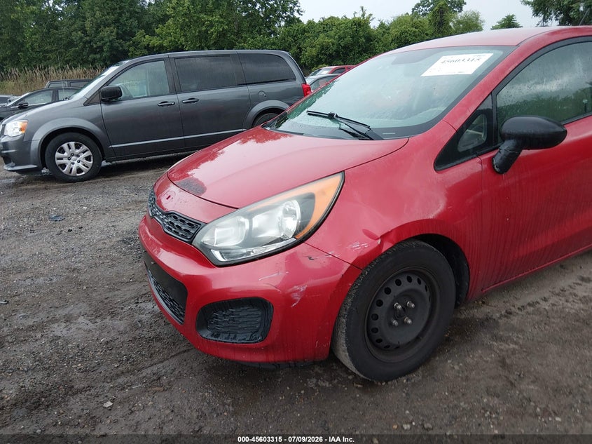 2013 KIA RIO auction photo 6