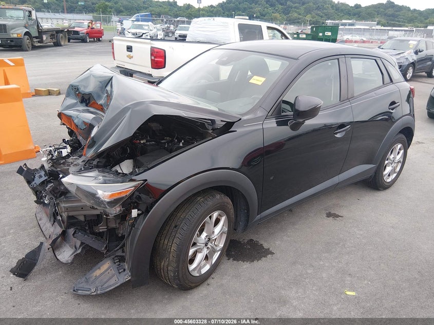 Vin: jm1dkdb70k0426528, lot: 46101750, mazda cx-3 sport 20192