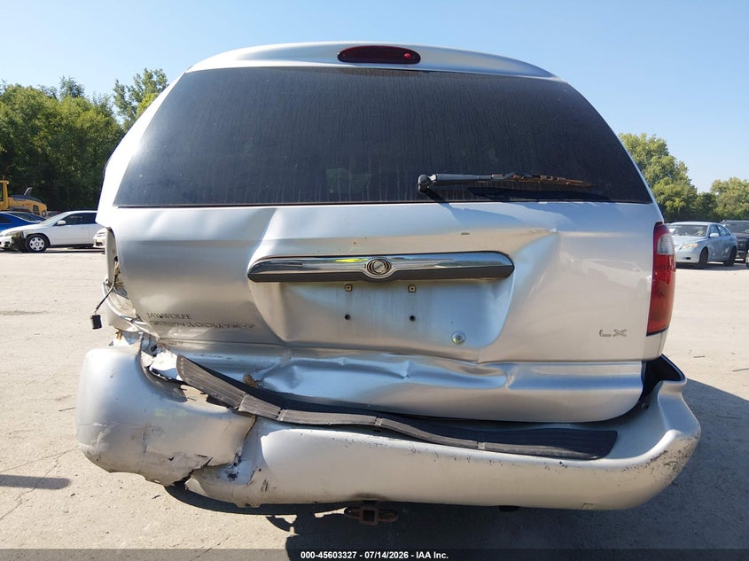 2003 Chrysler Town & Country Lx VIN: 2C4GP44L63R375228 Lot: 45603327