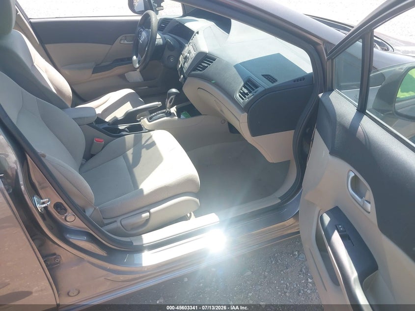 2012 HONDA CIVIC auction photo 5