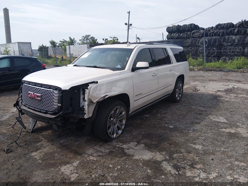 Vin: 1gks2jkj2fr565812, lot: 46101771, gmc yukon xl 1500 denali 20152