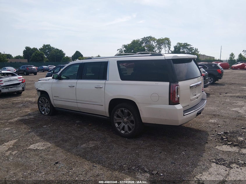Vin: 1gks2jkj2fr565812, lot: 46101771, gmc yukon xl 1500 denali 20153